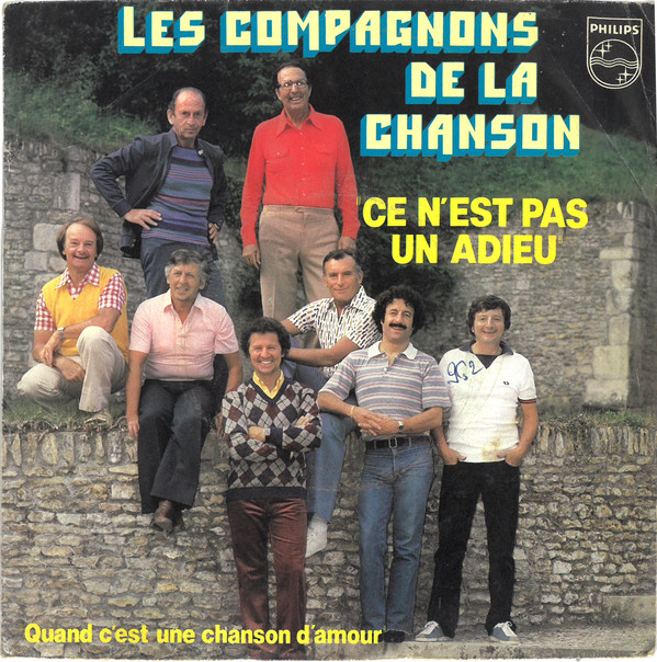 Accords et paroles Ce N'Est Pas Un Adieu Les Compagnons de la chanson