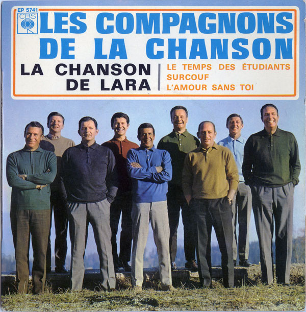 Accords et paroles La chanson de Lara Les Compagnons de la chanson