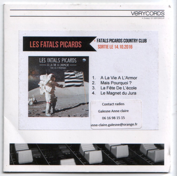 Accords et paroles À la vie, à l'armor Les Fatals Picards