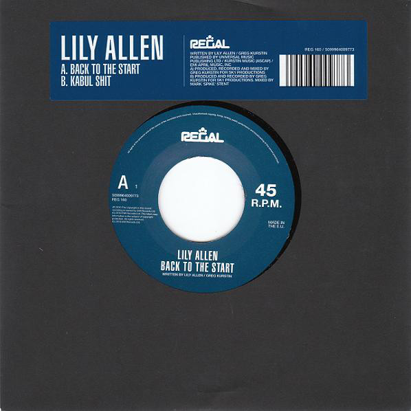 Accords et paroles Back To The Start Lily Allen