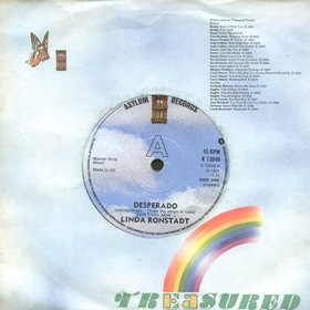 Accords et paroles Desperado Linda Ronstadt