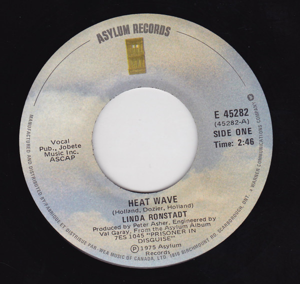 Accords et paroles Heat Wave Linda Ronstadt