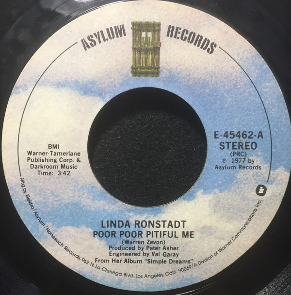 Accords et paroles Simple Man Simple Dream Linda Ronstadt