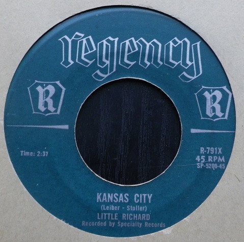 Accords et paroles Kansas City Little Richard