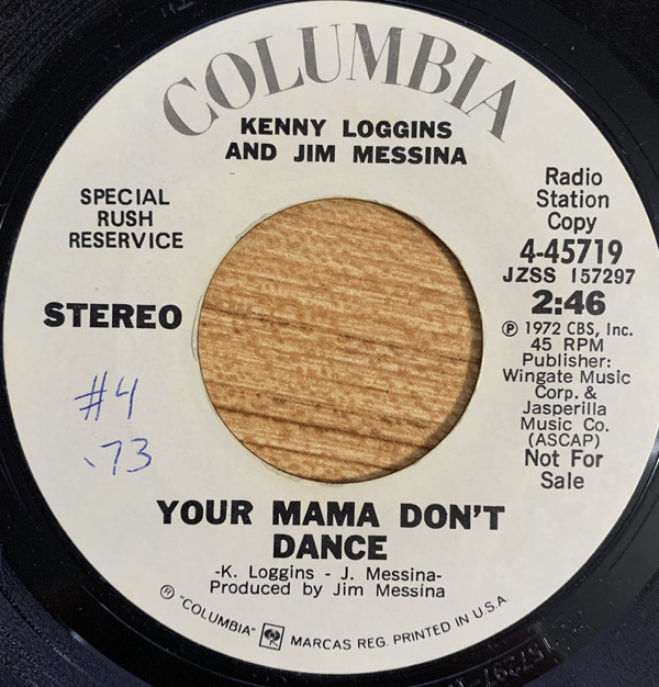 Accords et paroles Your Mama Dont Dance Loggins & Messina