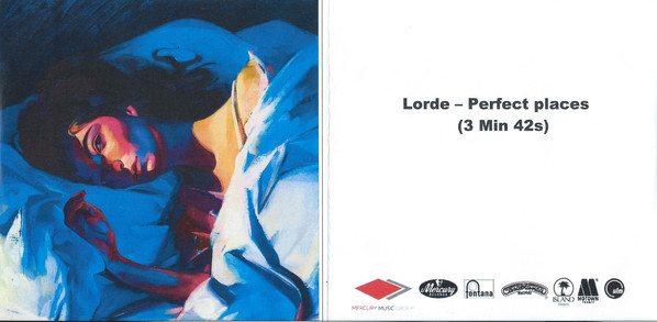 Accords et paroles Perfect Places Lorde