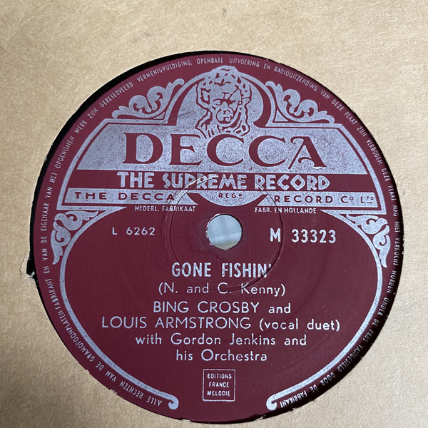 Accords et paroles Gone Fishin' Louis Armstrong