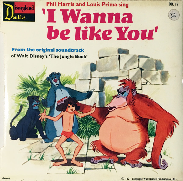 Accords et paroles I Wan'na Be Like You Louis Prima