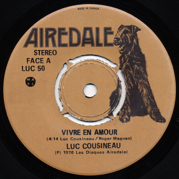 Accords et paroles Vivre en amour Luc Cousineau