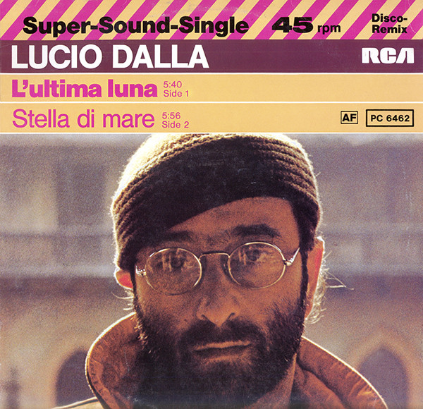 Accords et paroles Lultima Luna Lucio Dalla