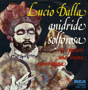 Accords et paroles Tu Parlavi Una Lingua Meravigliosa Lucio Dalla