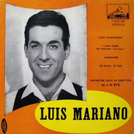 Accords et paroles C'est magnifique Luis Mariano