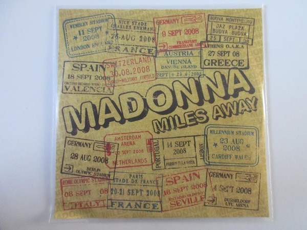 Accords et paroles Miles Away Madonna