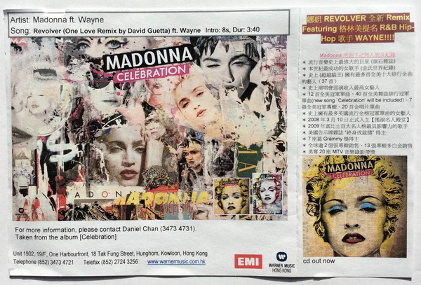 Accords et paroles Revolver Madonna