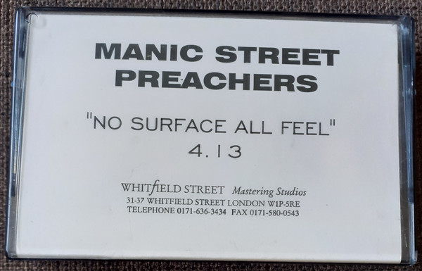 Accords et paroles No Surface All Feeling Manic Street Preachers