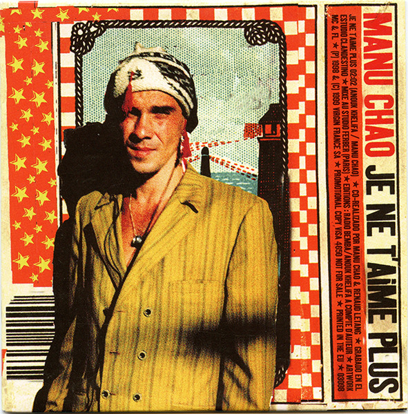 Accords et paroles Je ne t'aime plus Manu Chao