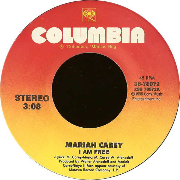 Accords et paroles I Am Free Mariah Carey