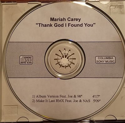 Accords et paroles Thank God I Found You Mariah Carey