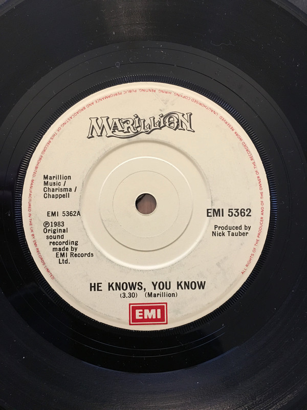 Accords et paroles He Knows, You Know Marillion