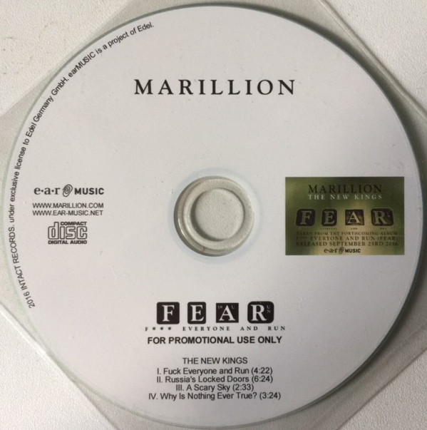 Accords et paroles The New Kings Marillion
