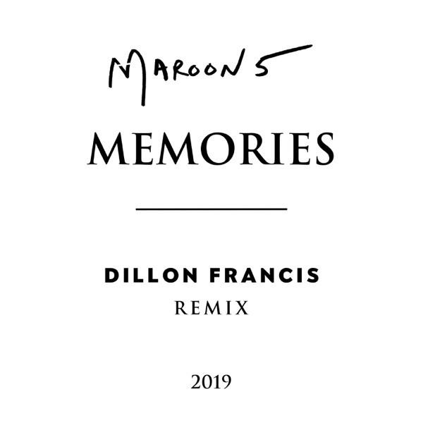 Accords et paroles Memories Remix Maroon 5