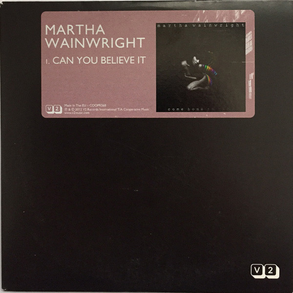 Accords et paroles Can You Believe It Martha Wainwright