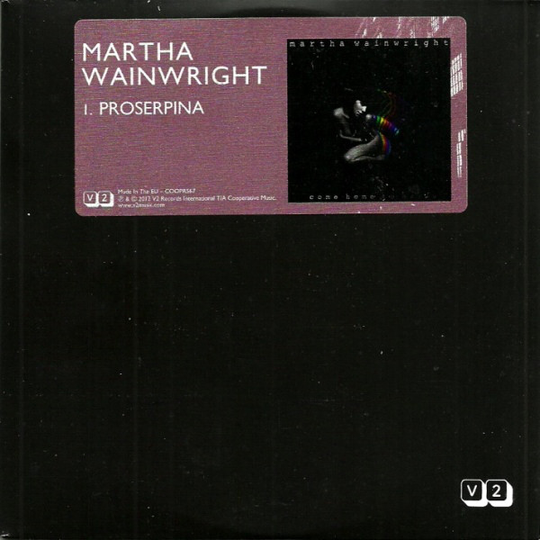 Accords et paroles Proserpina Martha Wainwright