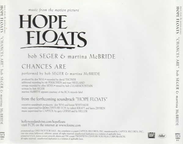 Accords et paroles Chances Are Martina McBride
