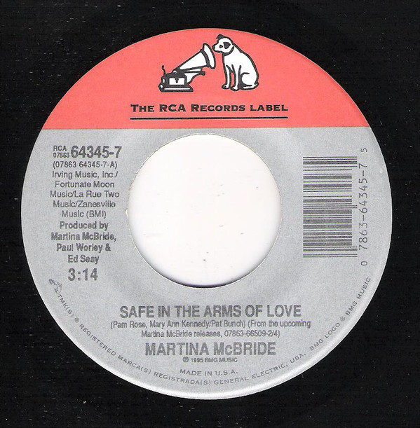 Accords et paroles Safe In The Arms Of Love Martina McBride
