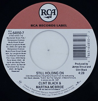 Accords et paroles Still Holding On Martina McBride