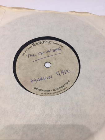 Accords et paroles The Onion Song Marvin Gaye