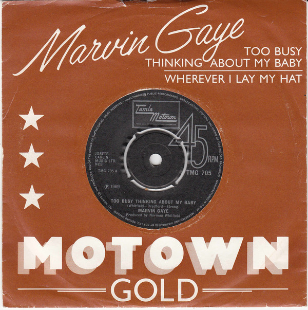 Accords et paroles Too Busy Thinking About My Baby Marvin Gaye