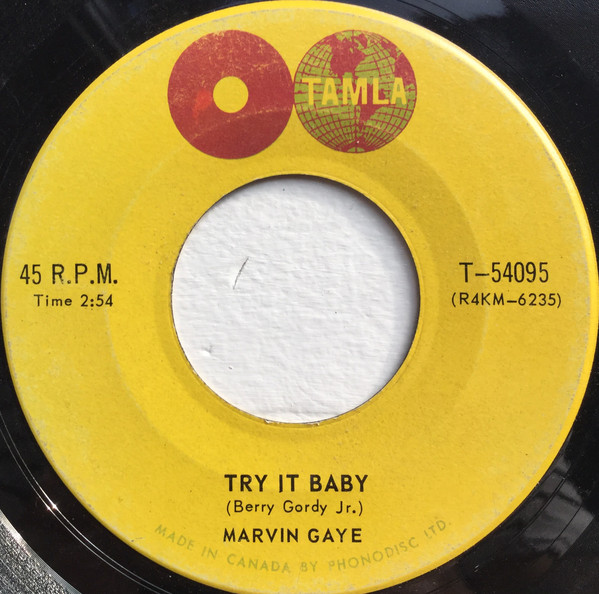Accords et paroles Try It Baby Marvin Gaye