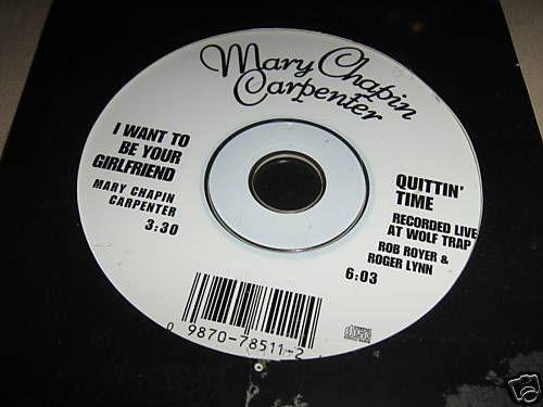 Accords et paroles I Want To Be Your Girlfriend Mary Chapin Carpenter