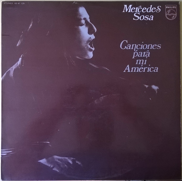 Accords et paroles Cancion Para Mi America Mercedes Sosa