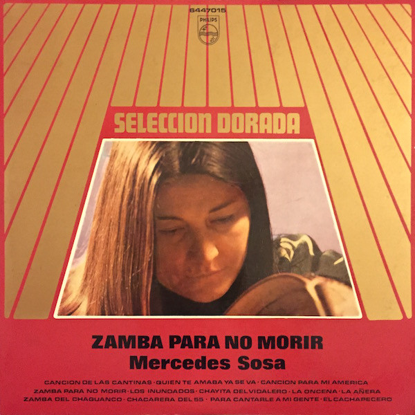 Accords et paroles Zamba Para No Morir Mercedes Sosa