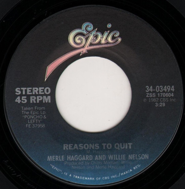 Accords et paroles Reasons To Quit Merle Haggard
