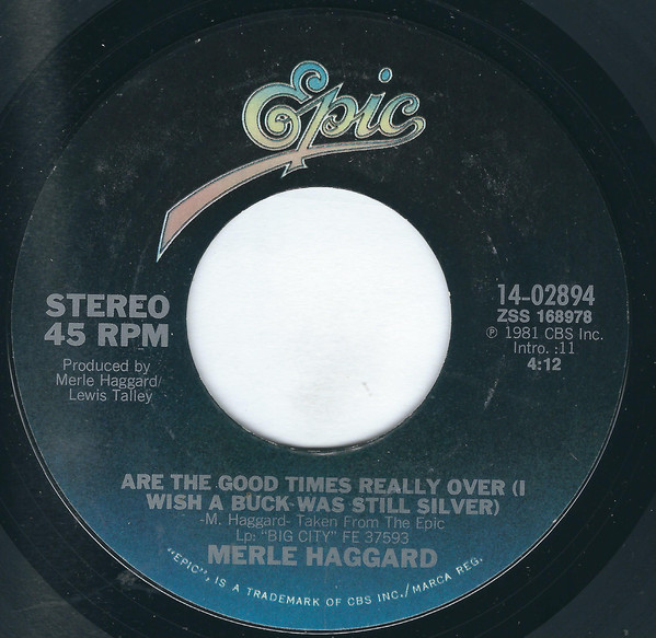 Accords et paroles Wish A Buck Was Still Silver Merle Haggard