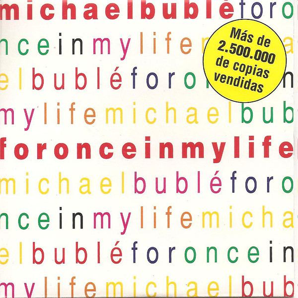 Accords et paroles For once in my life Michael Buble