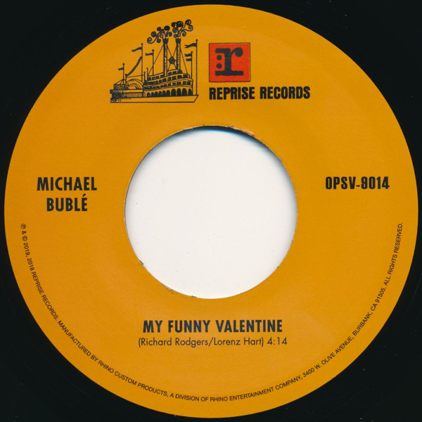 Accords et paroles My Funny Valentine Michael Buble