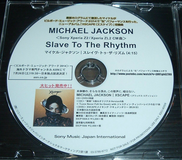 Accords et paroles Slave to the Rhythm Michael Jackson