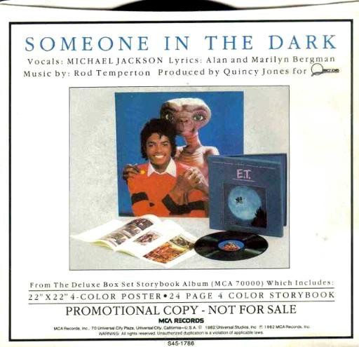 Accords et paroles Someone In The Dark Michael Jackson