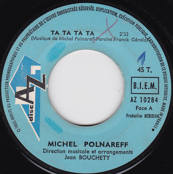 Accords et paroles Rosée d'amour n'a pas vu le jour, Rosée du jour n'a pas eu d'amour Michel Polnareff