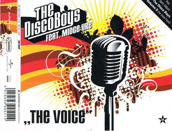 Accords et paroles The Voice Midge Ure