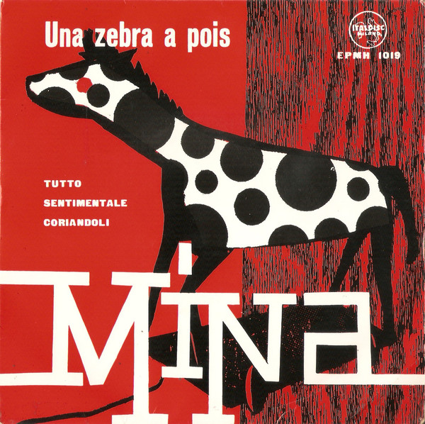 Accords et paroles Una Zebra A Pois Mina