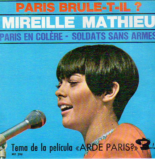 Accords et paroles Paris en colère Mireille Mathieu
