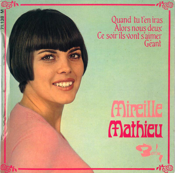 Accords et paroles Quand tu t'en iras Mireille Mathieu