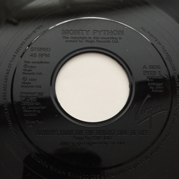 Accords et paroles Always Look On The Bright Side Of Life Monty Python