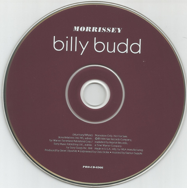 Accords et paroles Billy Budd Morrissey