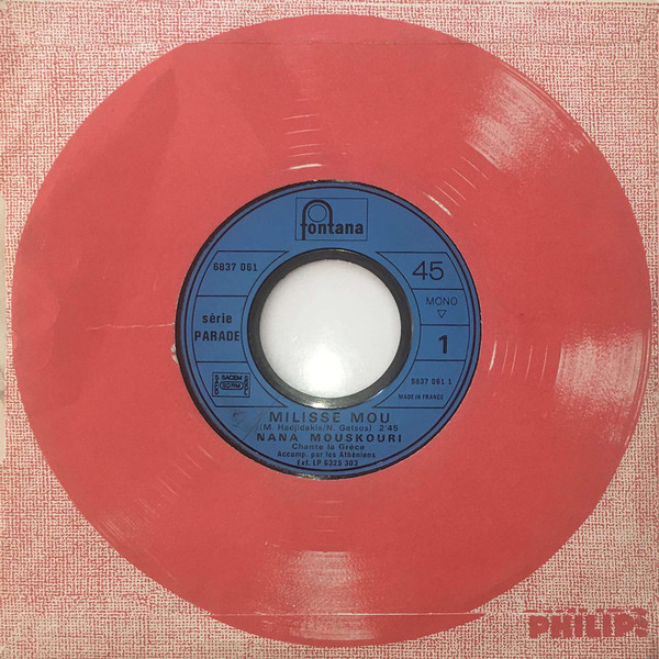 Accords et paroles Milisse Mou Nana Mouskouri